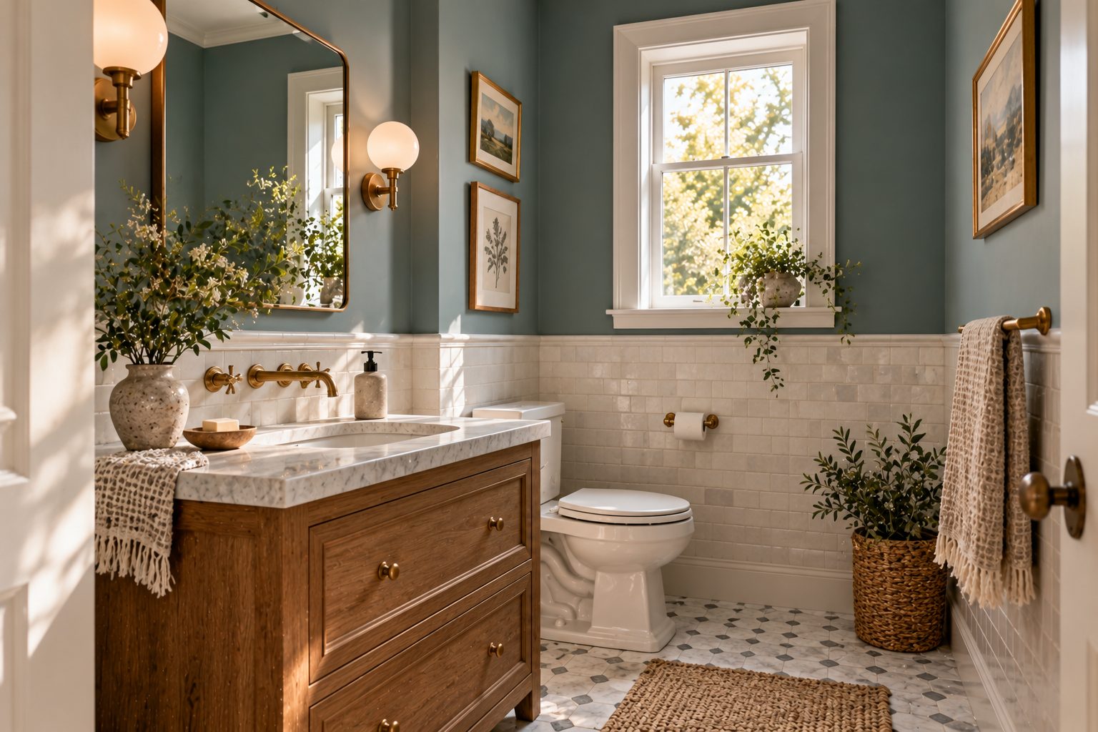 Bathroom Paint Colors: Best Shades, Paint Types and Sheens