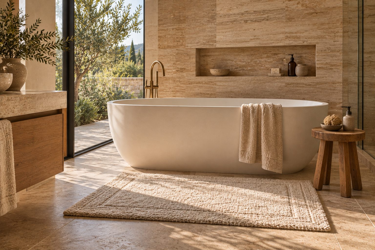 Bathroom Rugs: Sizes, Materials and Non-Slip Backings Explained