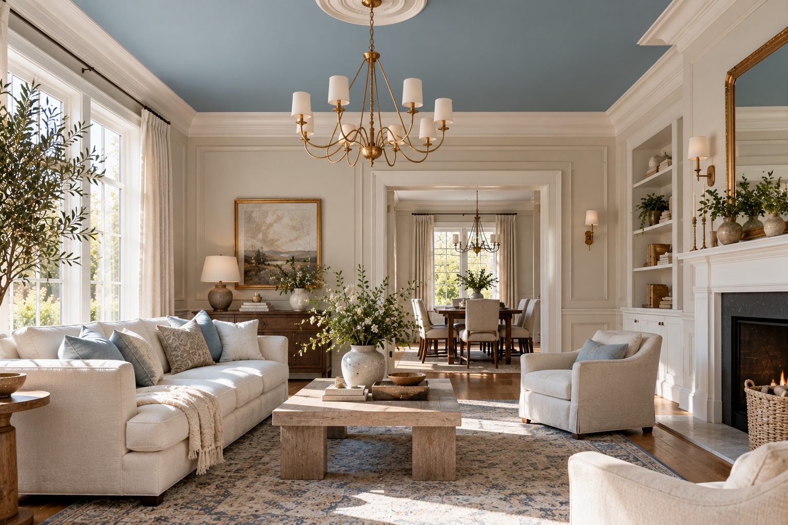 Ceiling Paint and Trim Paint: Which Type, Sheen and White to Use