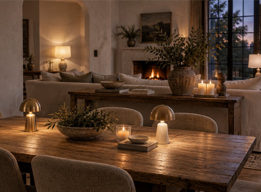 Cordless Table Lamps: Rechargeable Lighting for Tables, Terraces & Rentals
