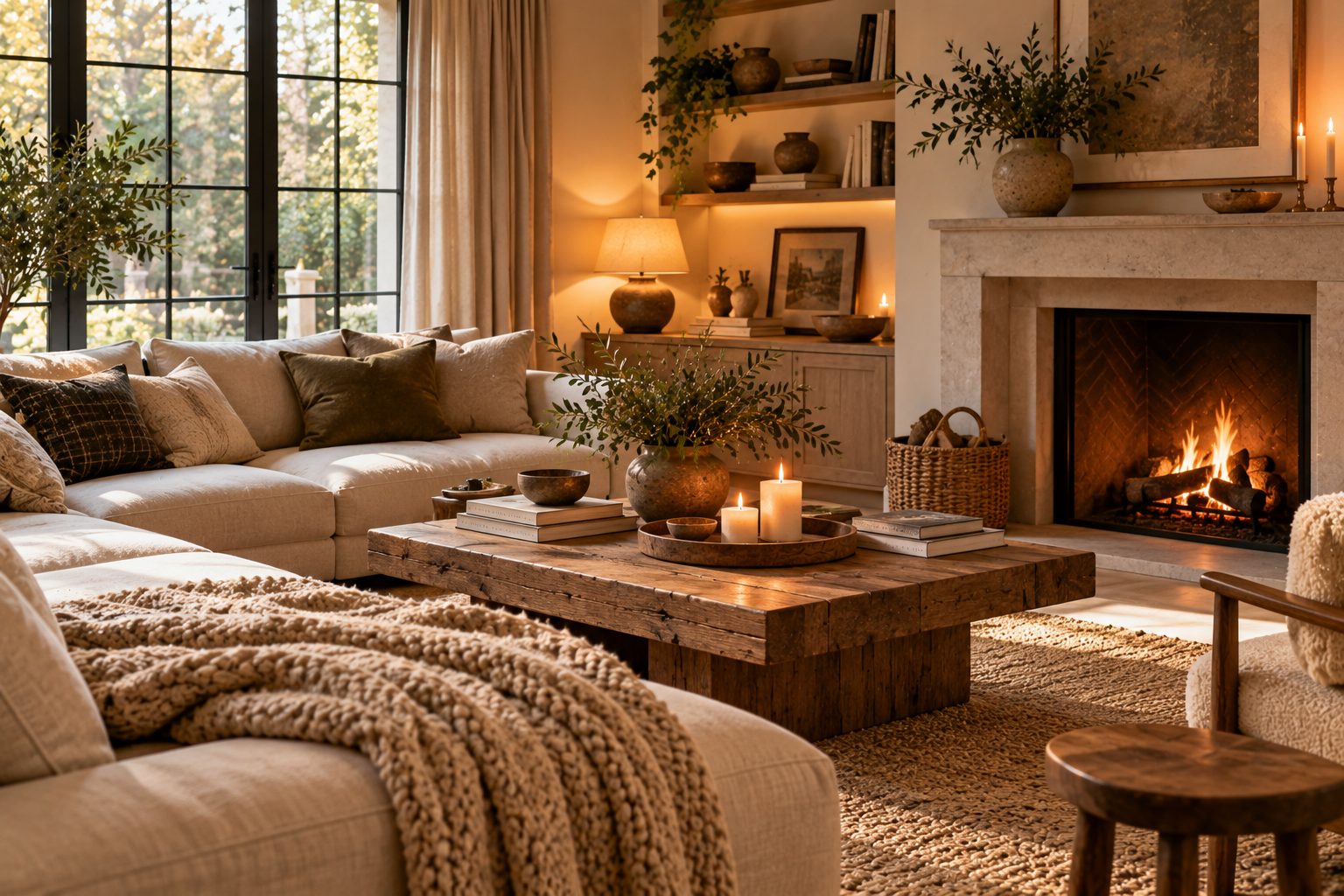 Cozy Living Room Ideas: Light, Furniture and Fabrics That Work