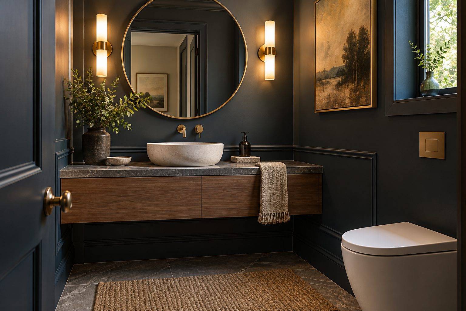 Half Bathroom Ideas: 20 Powder Room and Guest Bath Designs That Work