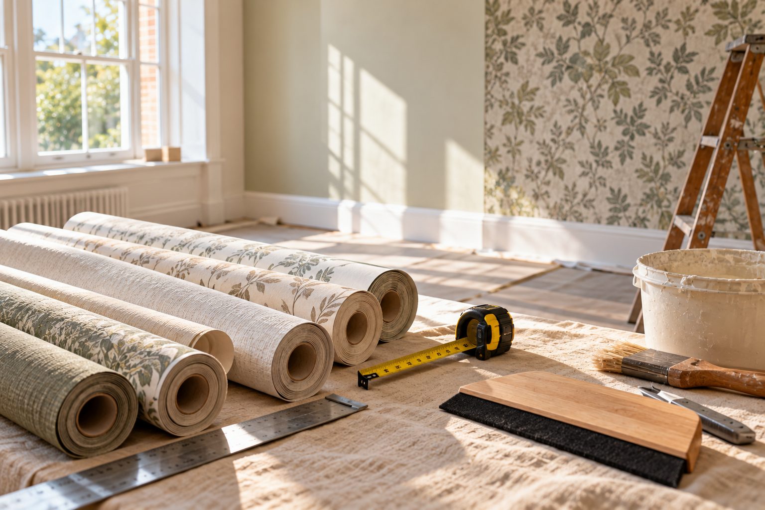How Much Wallpaper Do I Need? Rolls, Repeats and Room Examples