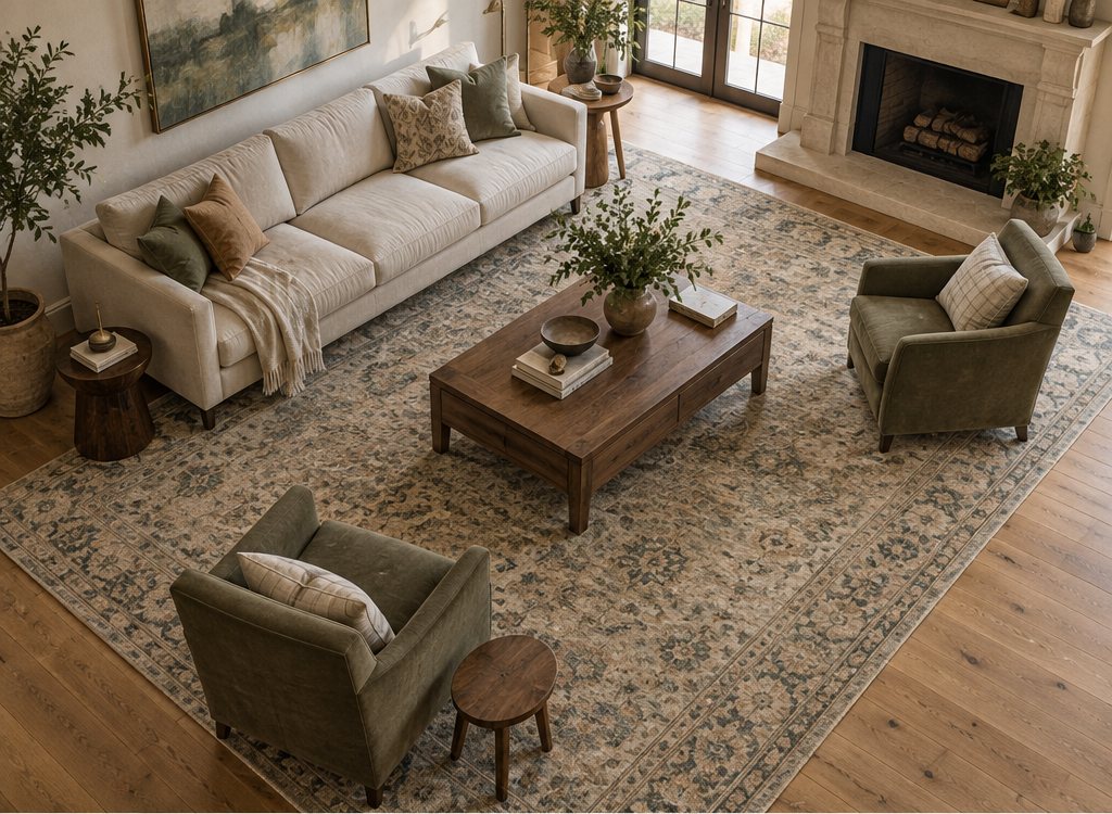 How to Choose a Rug Size: The Definitive Guide for Every Room