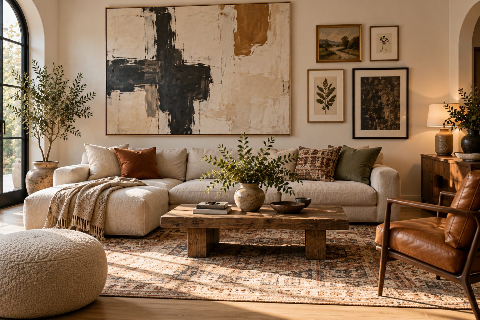 Wall Art for Living Room: Sizes, Styles and 12 Ideas That Work