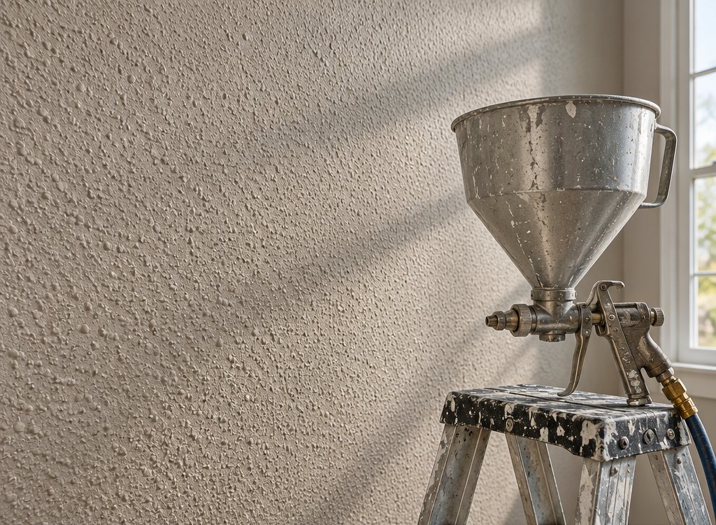 Orange Peel Wall Texture: How to Spray, Match, Paint & Remove It
