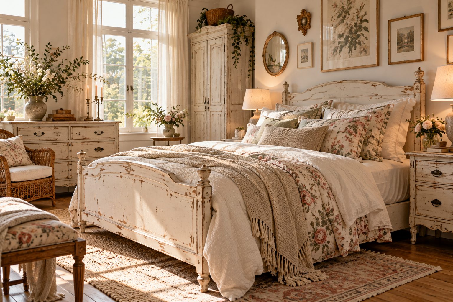 Shabby Chic Decor: Modern Ideas, Colors and Room-by-Room Guide