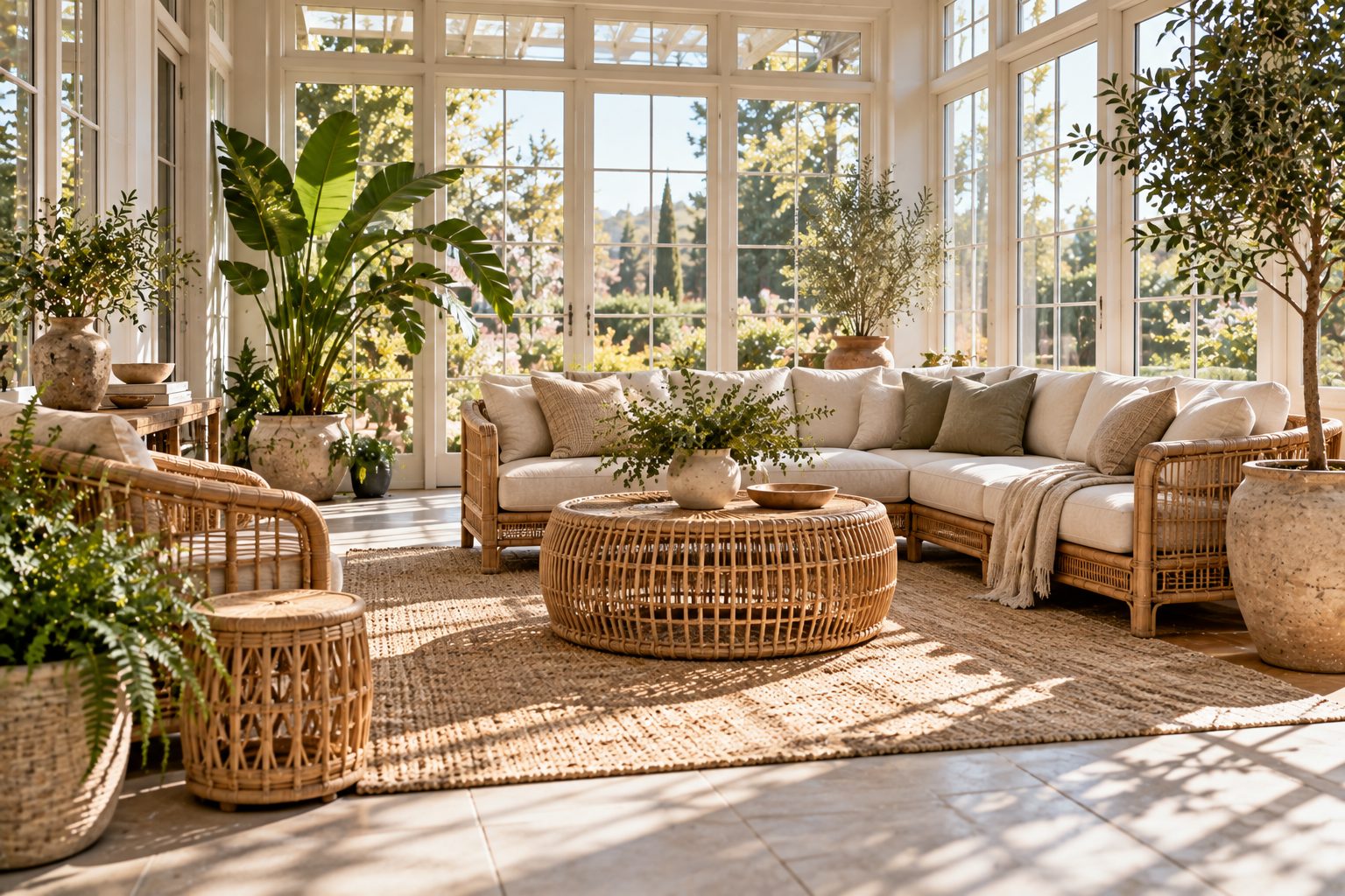 Sunroom Furniture Ideas: Materials, Fabrics and Layouts