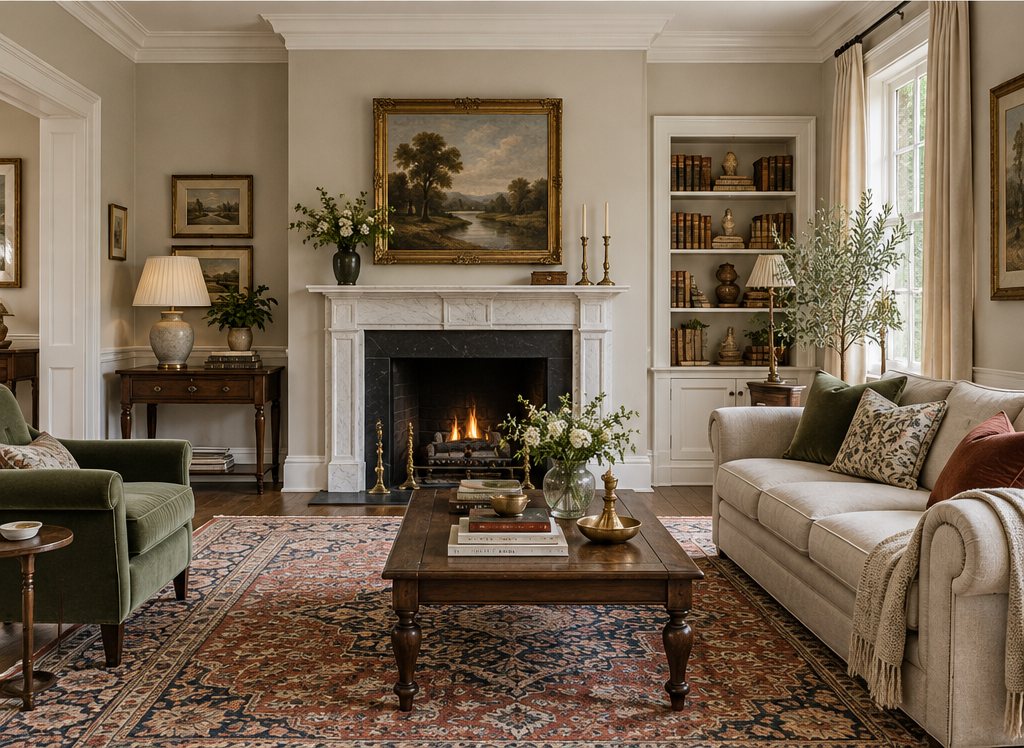 Traditional Interior Design: 8 Elements & Modern Traditional