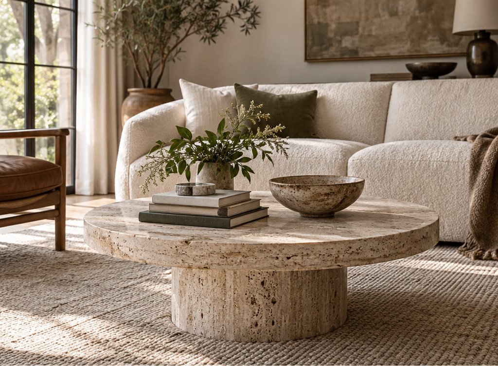 Travertine Coffee Tables: How to Choose, Style &amp; Care for One