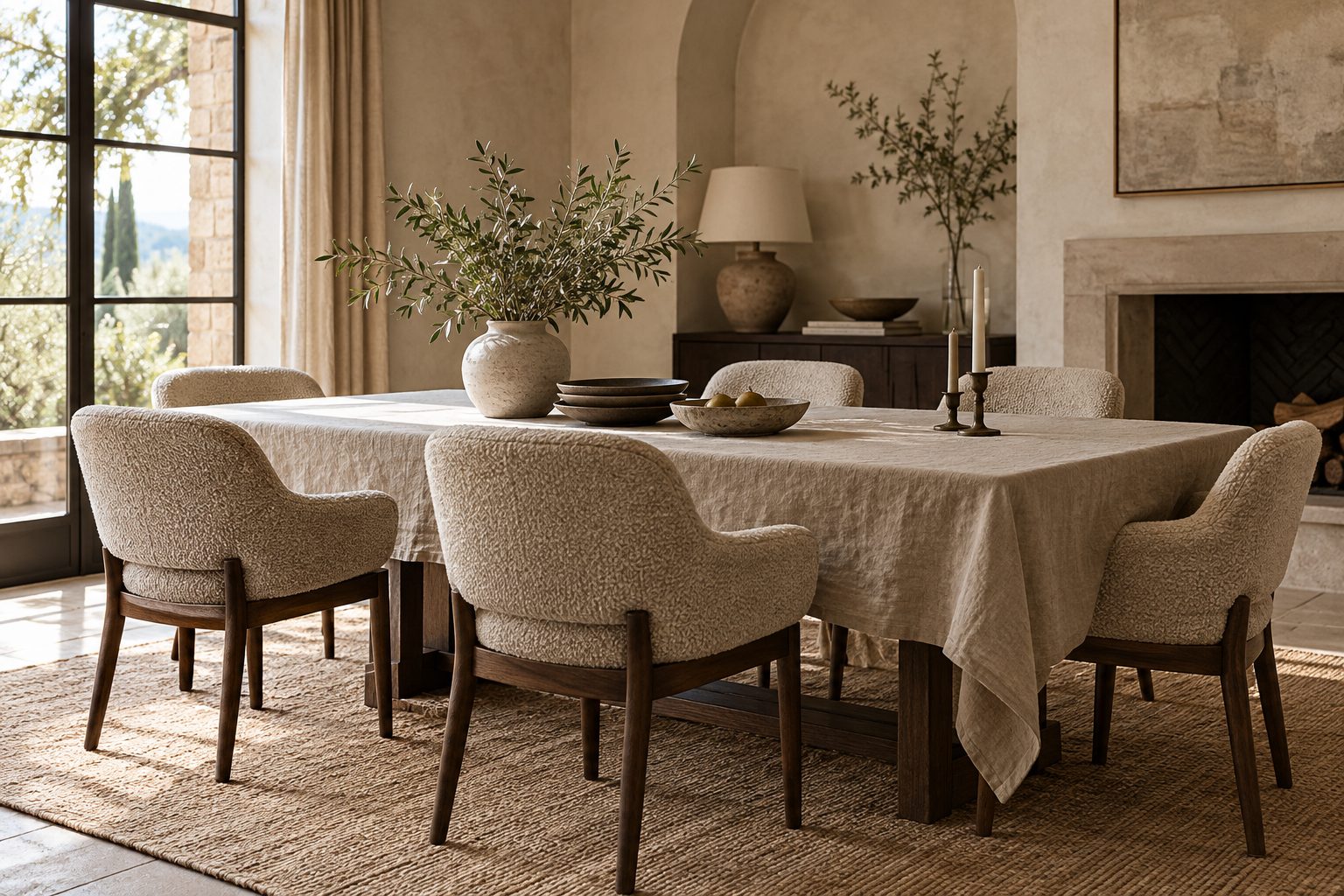 Upholstered Dining Chairs: Sizes, Fabrics and Set-of-4 to 8 Costs